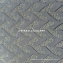 100% polyester quilting embroidered fabric for winter coat